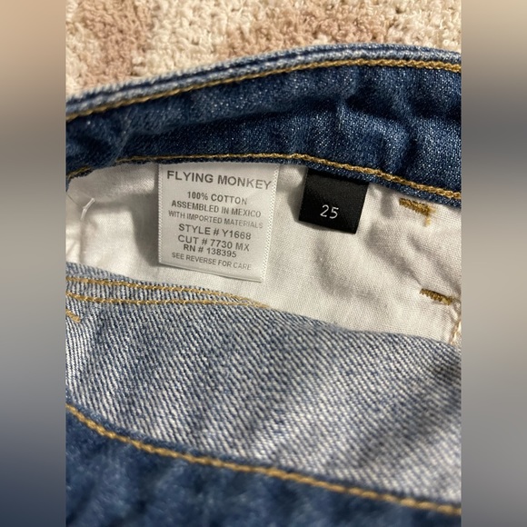 NWT Flying Monkey Black Label Denim Skirt Sz 25 - Picture 4 of 10